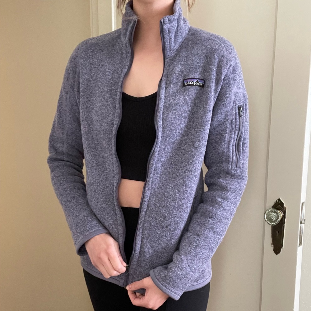 Patagonia Zip Up Fleece jacket lilac